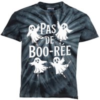 Funny Ghost Ballet Pas De Boo Halloween Dance Kids Tie-Dye T-Shirt