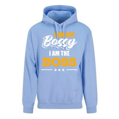 Funny Great Boss I Am Not Bossy I Am The Boss Work Humor Cool Gift Unisex Surf Hoodie