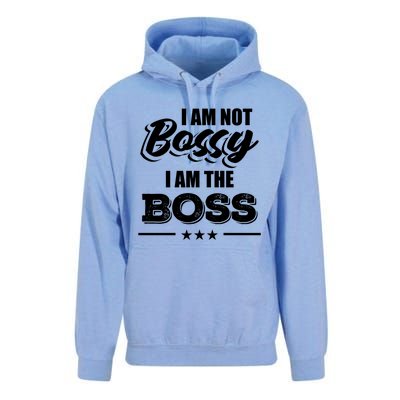 Funny Great Boss I Am Not Bossy I Am The Boss Work Humor Gift Unisex Surf Hoodie