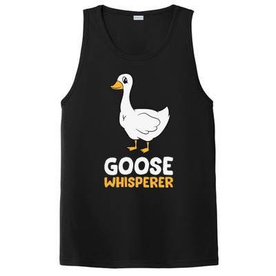 Funny Goose Bird Goose Whisperer Love Goose PosiCharge Competitor Tank