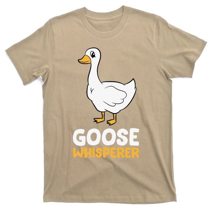 Funny Goose Bird Goose Whisperer Love Goose T-Shirt