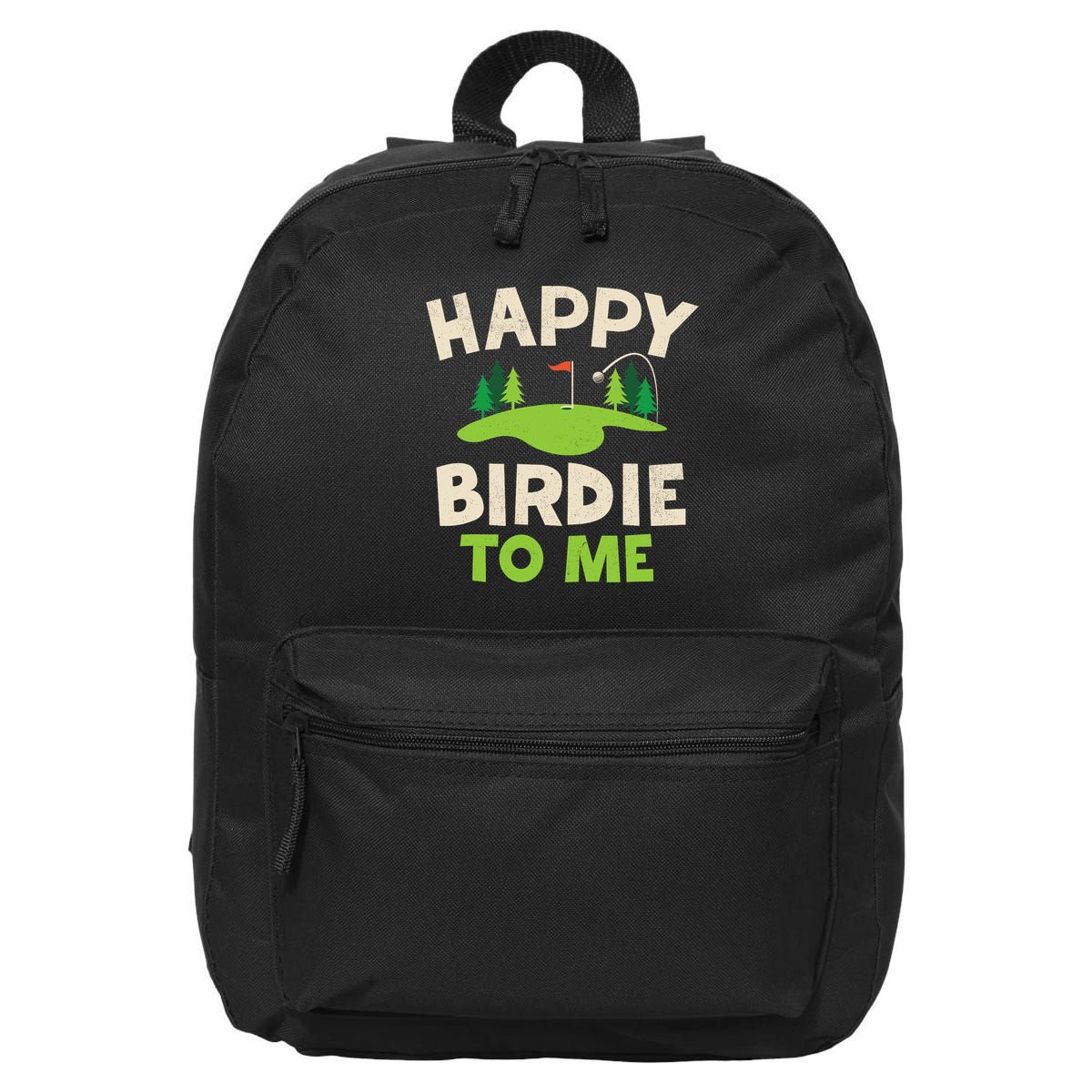 Funny Golf Birthday Happy Birdie Golfer 16 in Basic Backpack