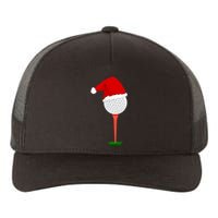 Funny Golfing Christmas Tee Holiday Golf Ball Yupoong Adult 5-Panel Trucker Hat