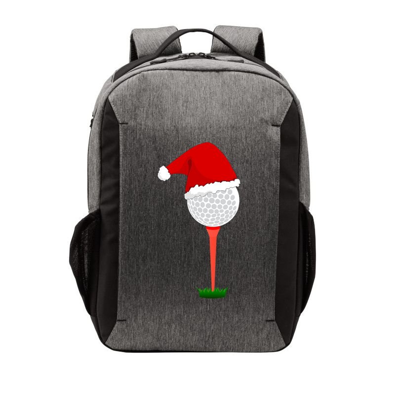Funny Golfing Christmas Tee Holiday Golf Ball Vector Backpack