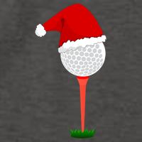Funny Golfing Christmas Tee Holiday Golf Ball Vector Backpack