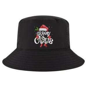 Funny Granny Claus Christmas Pajamas Santa Hat Costume Cool Comfort Performance Bucket Hat