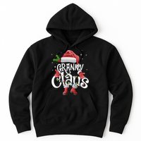 Funny Granny Claus Christmas Pajamas Santa Hat Costume Hoodie