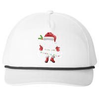 Funny Granny Claus Christmas Pajamas Santa Hat Costume Snapback Five-Panel Rope Hat