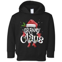 Funny Granny Claus Christmas Pajamas Santa Hat Costume Toddler Hoodie