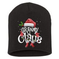 Funny Granny Claus Christmas Pajamas Santa Hat Costume Short Acrylic Beanie