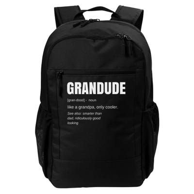 Funny Grandude Cool Grandpa Novelty Backpack