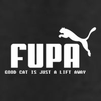 Fupa Good Cat Is Just A Lift Away Funny Running Gift Adult Drive Performance Visor
