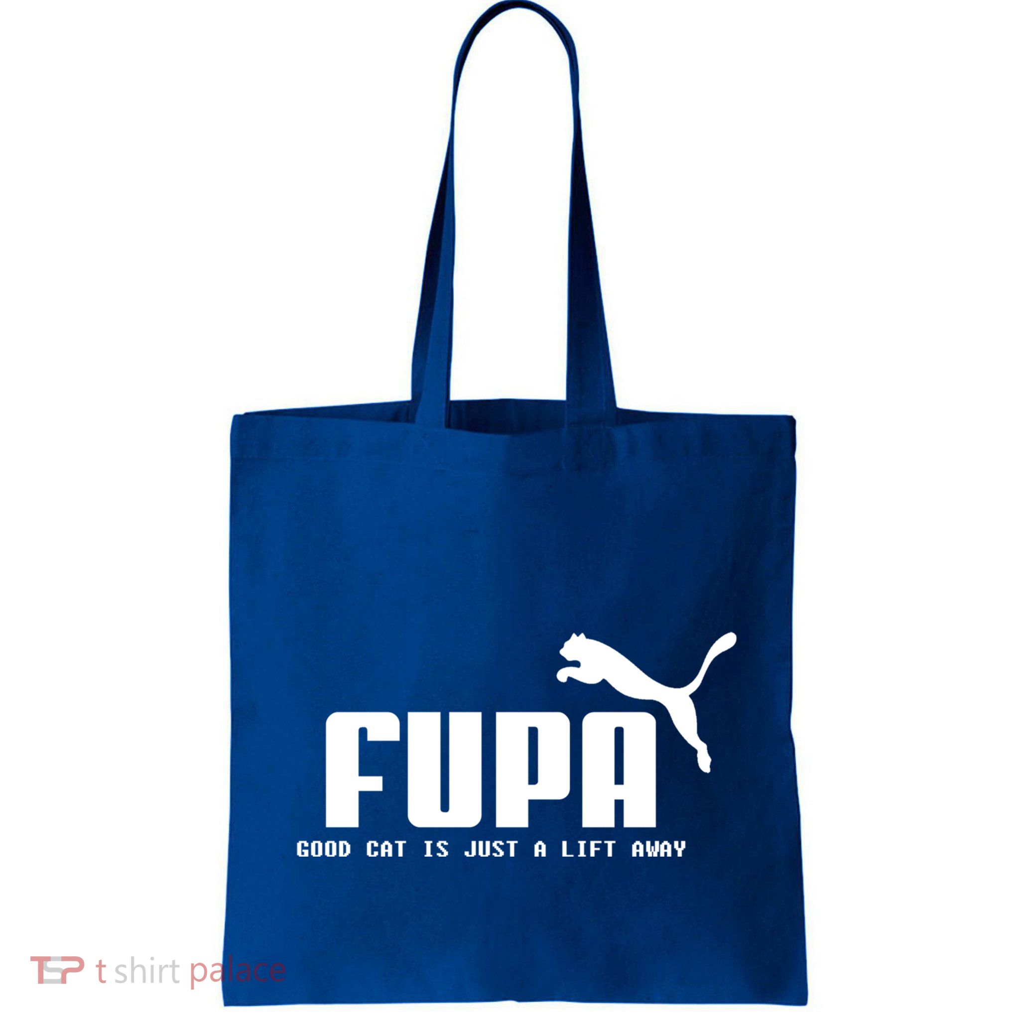 Fupa Good Cat Is Just A Lift Away Funny Running Gift Bag