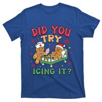 Funny Gingerbread Christmas – Did You Try Icing It? Gift T-Shirt