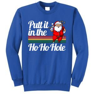 Funny Golfing Christmas Tee Holiday Golf Ball Santa Claus Meaningful Gift Sweatshirt