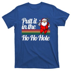 Funny Golfing Christmas Tee Holiday Golf Ball Santa Claus Meaningful Gift T-Shirt