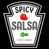 Funny Group Condiment Team Halloween Costume Spicy Salsa Impact Tech Backpack
