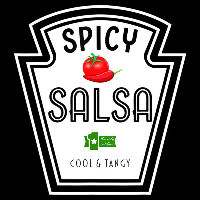 Funny Group Condiment Team Halloween Costume Spicy Salsa Impact Tech Backpack