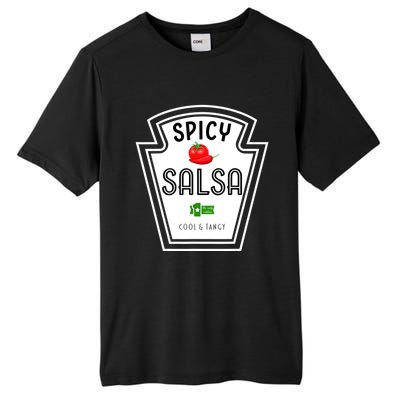 Funny Group Condiment Team Halloween Costume Spicy Salsa Tall Fusion ChromaSoft Performance T-Shirt