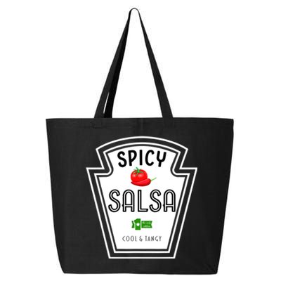 Funny Group Condiment Team Halloween Costume Spicy Salsa 25L Jumbo Tote