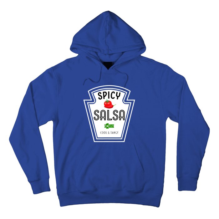 Funny Group Condiment Team Halloween Costume Spicy Salsa Hoodie