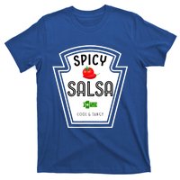 Funny Group Condiment Team Halloween Costume Spicy Salsa T-Shirt