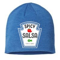 Funny Group Condiment Team Halloween Costume Spicy Salsa Sustainable Beanie