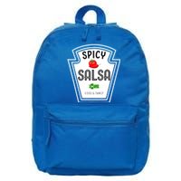 Funny Group Condiment Team Halloween Costume Spicy Salsa 16 in Basic Backpack