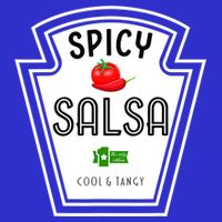 Funny Group Condiment Team Halloween Costume Spicy Salsa 16 in Basic Backpack