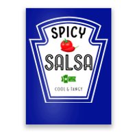 Funny Group Condiment Team Halloween Costume Spicy Salsa Poster