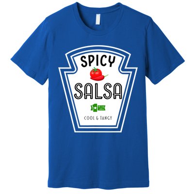 Funny Group Condiment Team Halloween Costume Spicy Salsa Premium T-Shirt