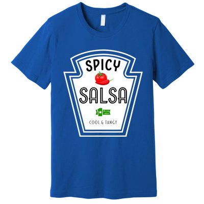 Funny Group Condiment Team Halloween Costume Spicy Salsa Premium T-Shirt