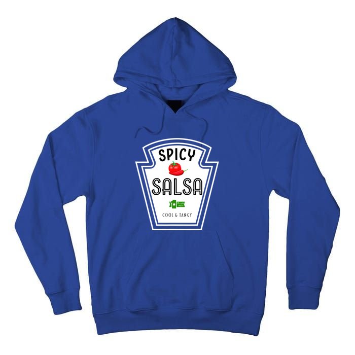 Funny Group Condiment Team Halloween Costume Spicy Salsa Tall Hoodie