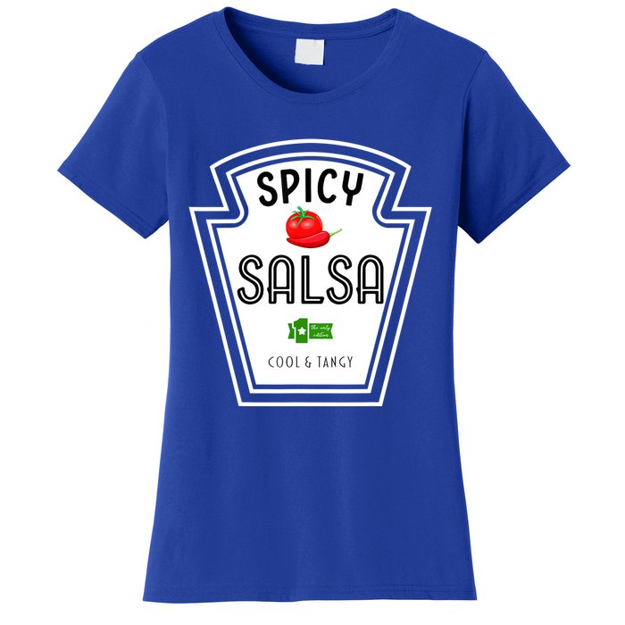 Funny Group Condiment Team Halloween Costume Spicy Salsa Women's T-Shirt