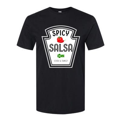 Funny Group Condiment Team Halloween Costume Spicy Salsa Softstyle CVC T-Shirt