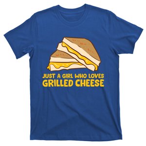 Funny Grilled Cheese Just A Who Loves Grilled Cheese Gift T-Shirt