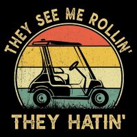 Funny Golf Cart It's a Villages Thing Golf Car Humor Sweatshirt