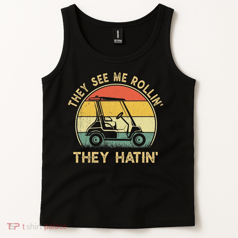 Funny Golf Cart It's a Villages Thing Golf Car Humor Tank Top