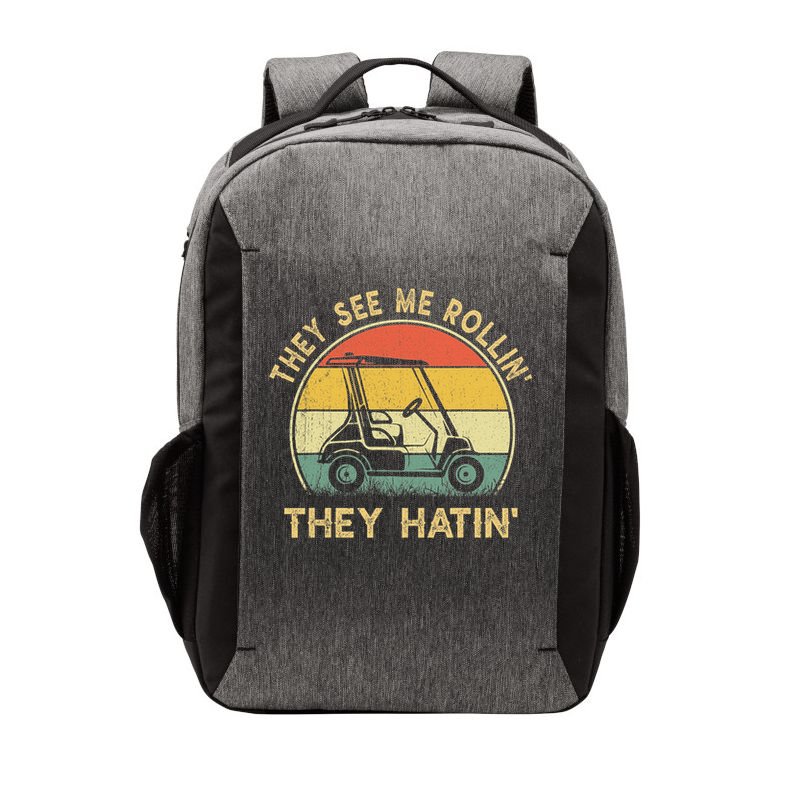 Funny Golf Cart It's a Villages Thing Golf Car Humor Vector Backpack