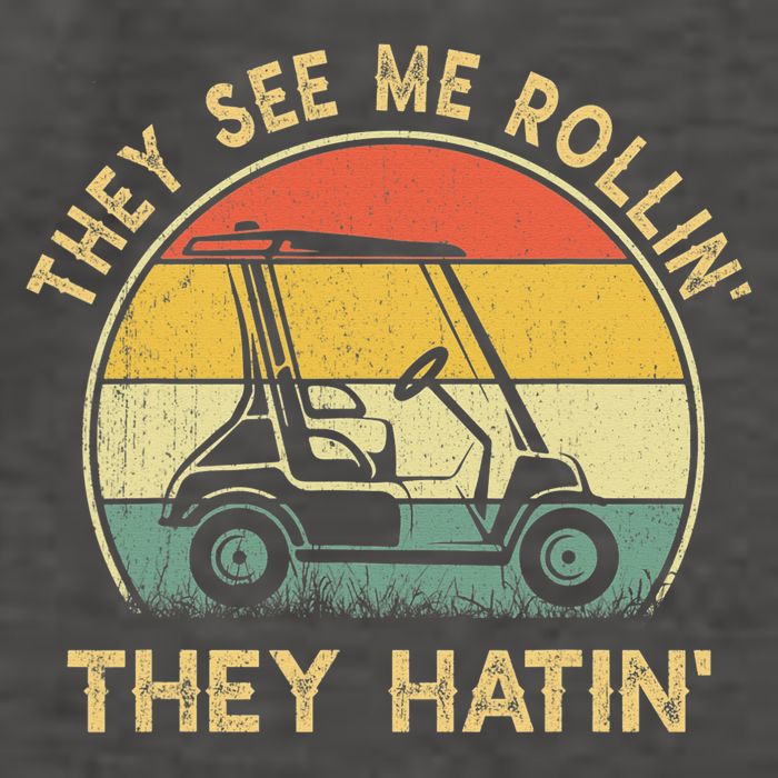 Funny Golf Cart It's a Villages Thing Golf Car Humor Vector Backpack