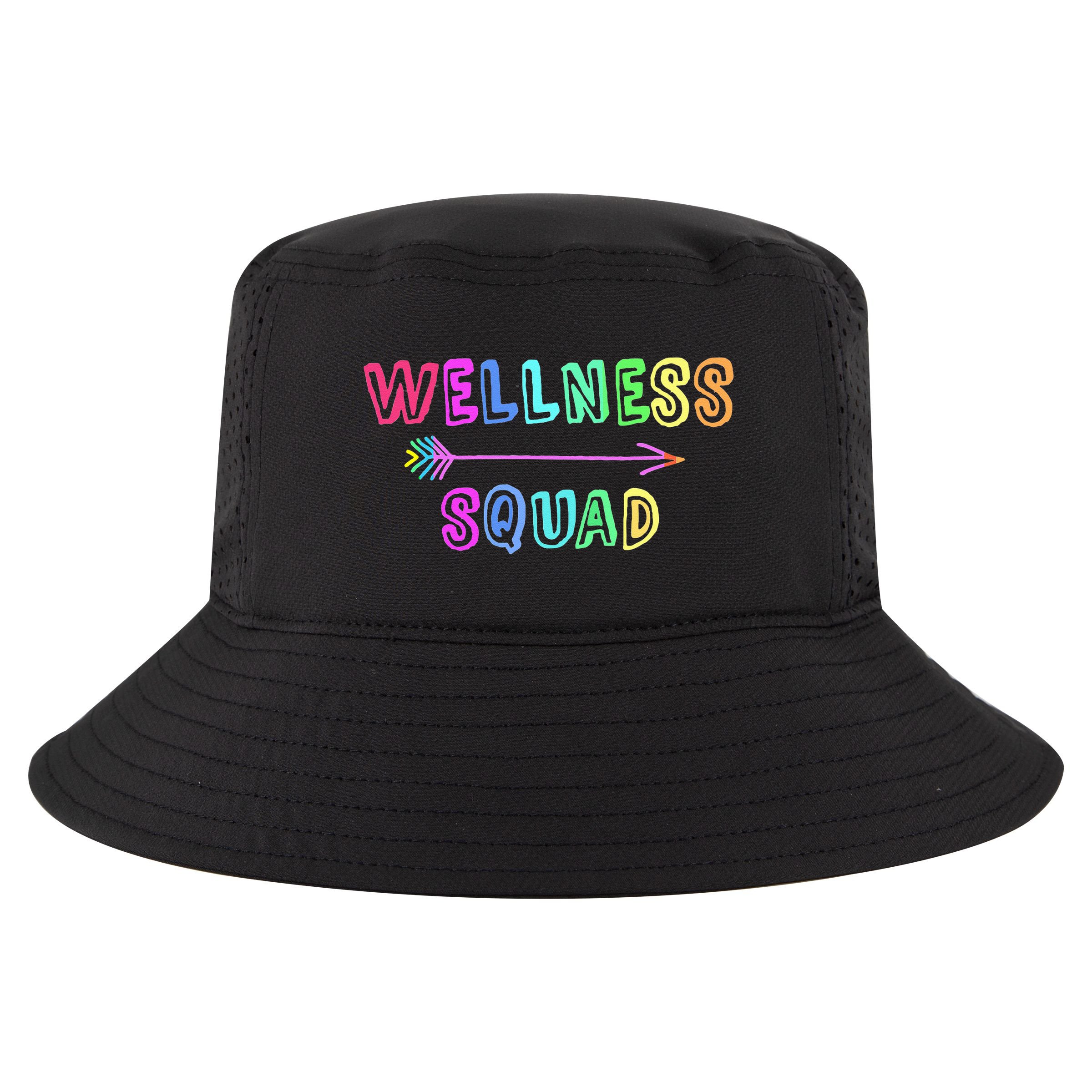 Fitness Gym Crew Health Trainer Tribe WELLNESS Coach Squad Cool Comfort Performance Bucket Hat