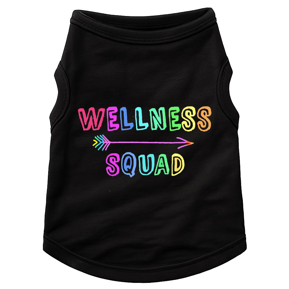 Fitness Gym Crew Health Trainer Tribe WELLNESS Coach Squad Doggie Tank