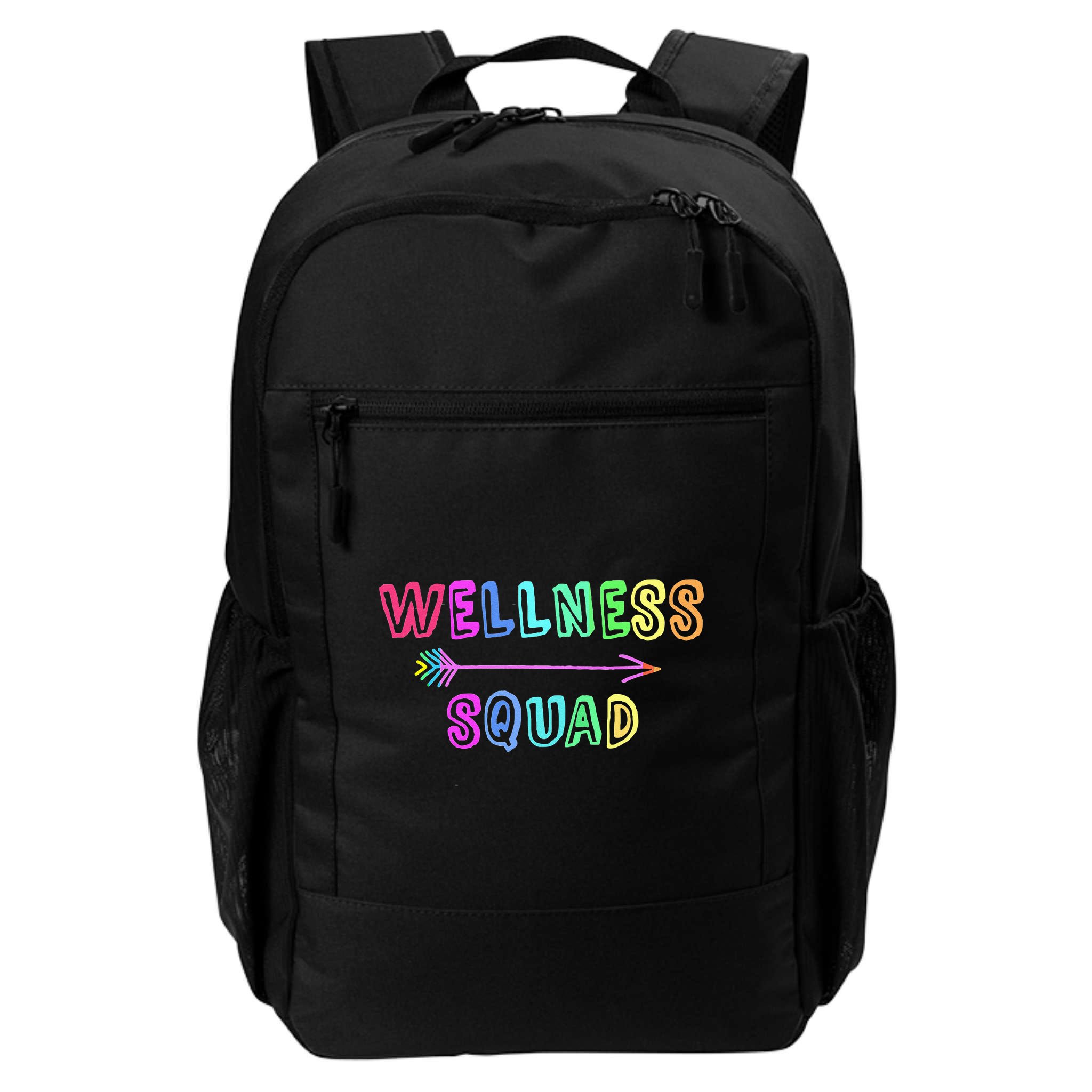 Fitness Gym Crew Health Trainer Tribe WELLNESS Coach Squad Backpack