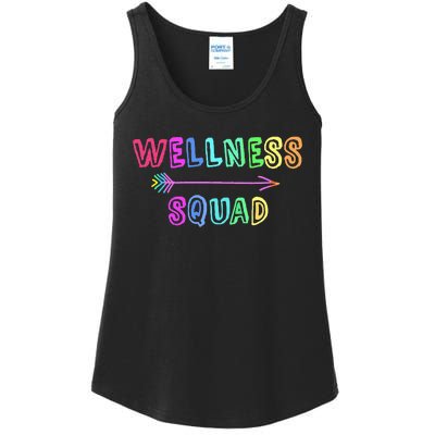 Fitness Gym Crew Health Trainer Tribe WELLNESS Coach Squad Ladies Essential Tank