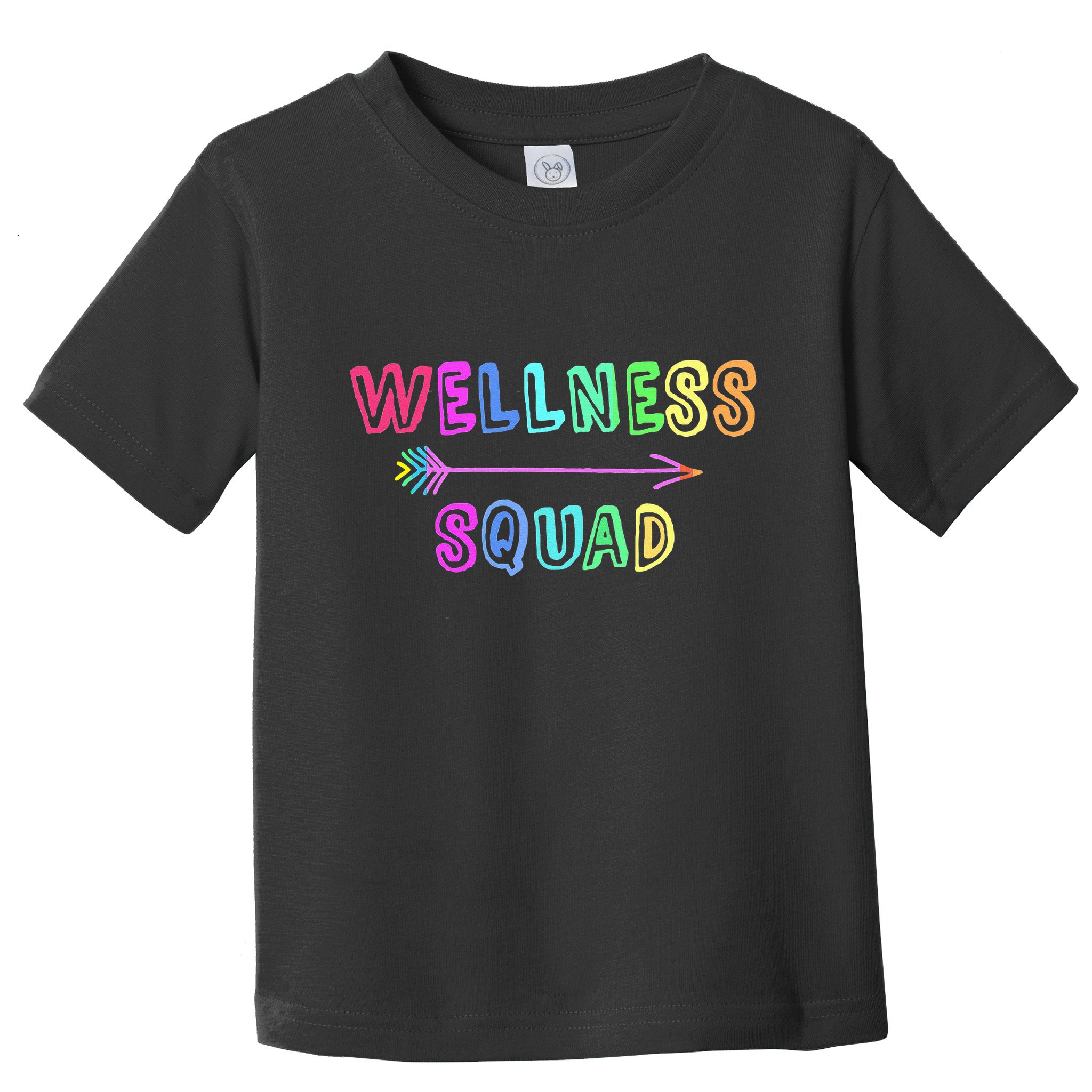 Fitness Gym Crew Health Trainer Tribe WELLNESS Coach Squad Toddler T-Shirt