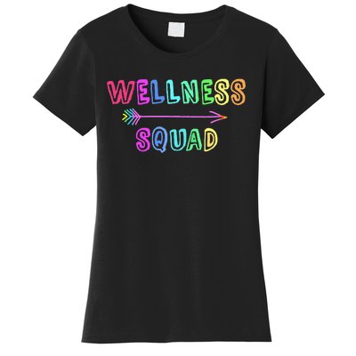 Fitness Gym Crew Health Trainer Tribe WELLNESS Coach Squad Women's T-Shirt