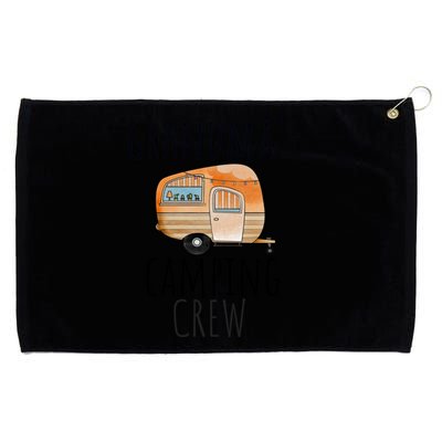 Funny Grandmas Camping Crew Holiday At Grandmas Camper Gift Grommeted Golf Towel