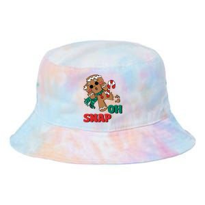 Funny Gingerbread Christmas Ornament Tie Dye Newport Bucket Hat