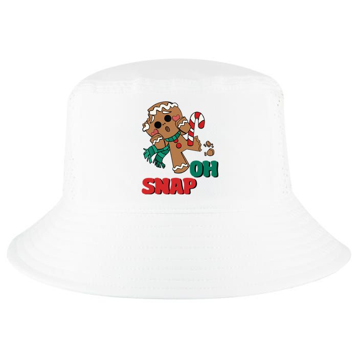 Funny Gingerbread Christmas Ornament Cool Comfort Performance Bucket Hat