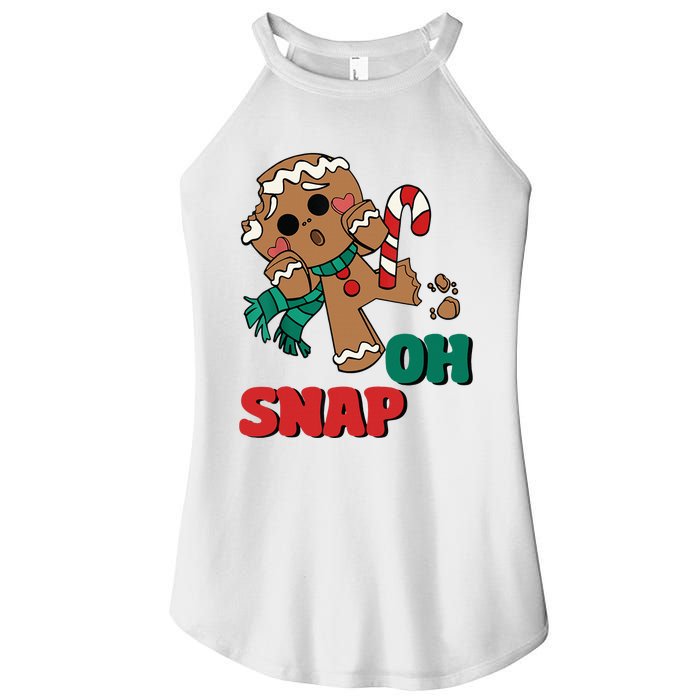 Funny Gingerbread Christmas Ornament Women’s Perfect Tri Rocker Tank